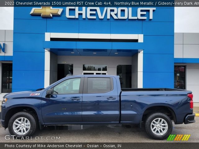 2022 Chevrolet Silverado 1500 Limited RST Crew Cab 4x4 in Northsky Blue Metallic