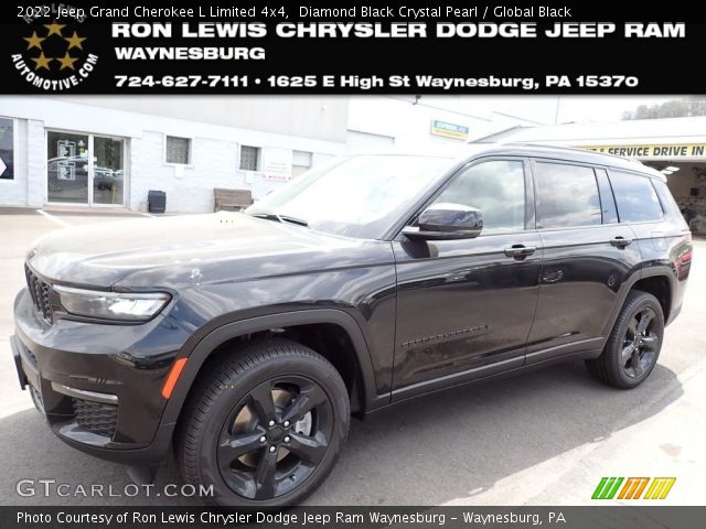 2022 Jeep Grand Cherokee L Limited 4x4 in Diamond Black Crystal Pearl