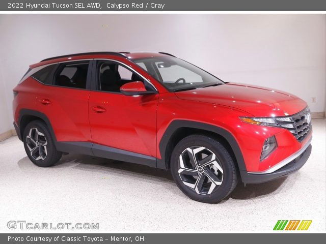 2022 Hyundai Tucson SEL AWD in Calypso Red