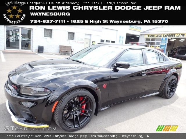 2022 Dodge Charger SRT Hellcat Widebody in Pitch Black