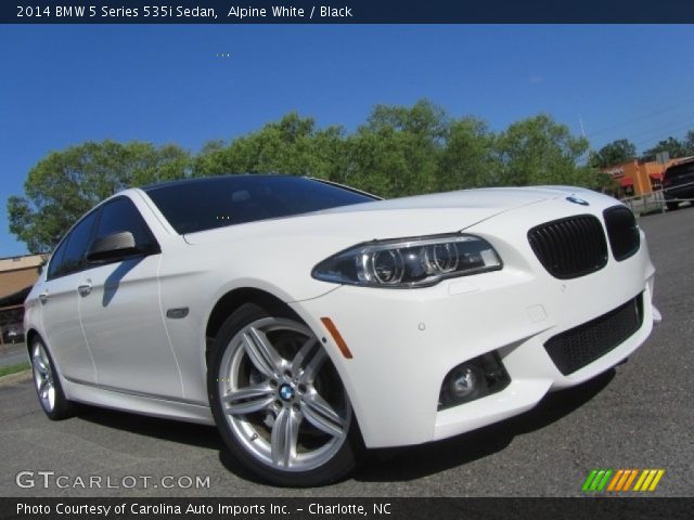 2014 BMW 5 Series 535i Sedan in Alpine White