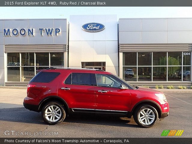 2015 Ford Explorer XLT 4WD in Ruby Red