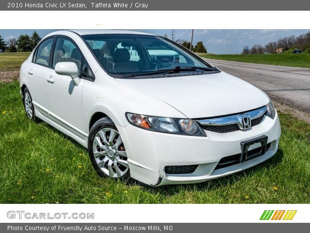 2010 Honda Civic LX Sedan in Taffeta White