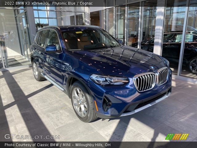 2022 BMW X3 xDrive30i in Phytonic Blue