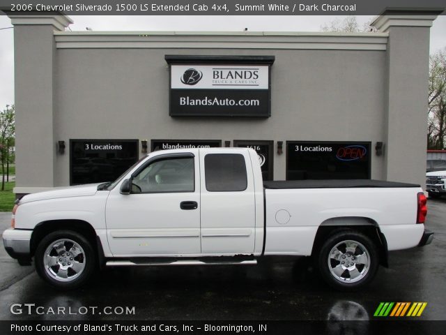 2006 Chevrolet Silverado 1500 LS Extended Cab 4x4 in Summit White