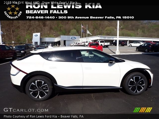 2022 Kia EV6 Wind AWD in Snow White Pearl