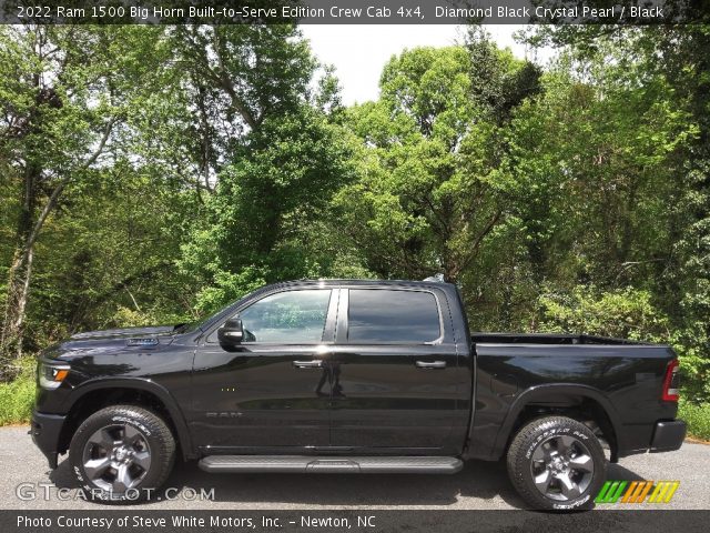 2022 Ram 1500 Big Horn Built-to-Serve Edition Crew Cab 4x4 in Diamond Black Crystal Pearl