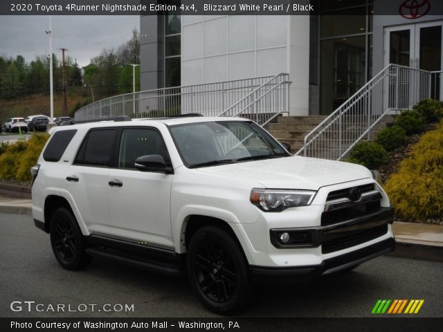 2020 Toyota 4Runner Nightshade Edition 4x4 in Blizzard White Pearl