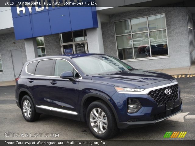 2019 Hyundai Santa Fe SE AWD in Stormy Sea