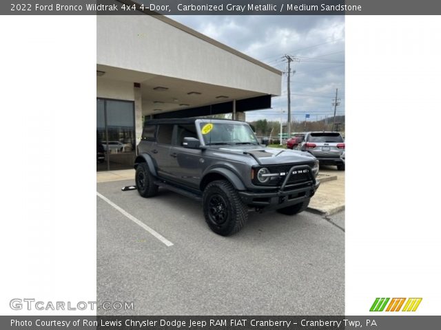 2022 Ford Bronco Wildtrak 4x4 4-Door in Carbonized Gray Metallic
