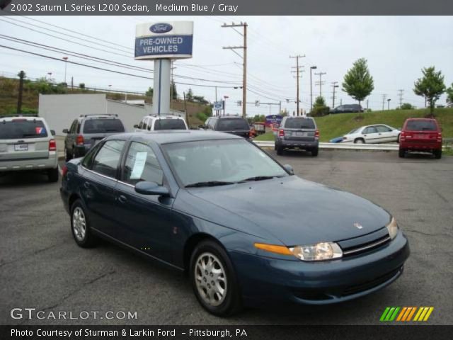 2002 Saturn L Series L200 Sedan in Medium Blue