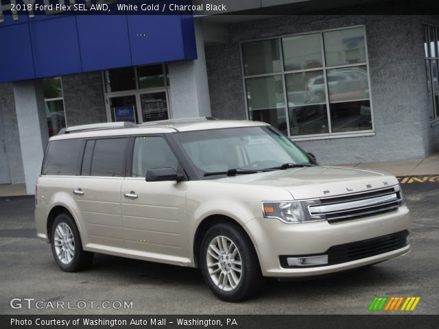2018 Ford Flex SEL AWD in White Gold