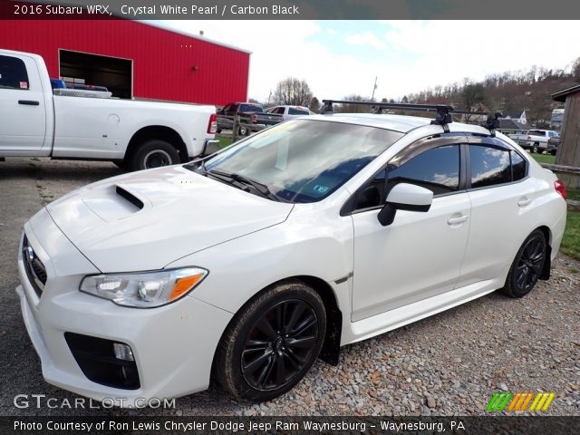 2016 Subaru WRX  in Crystal White Pearl