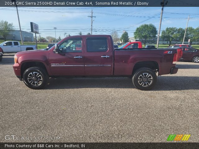 2014 GMC Sierra 2500HD Denali Crew Cab 4x4 in Sonoma Red Metallic