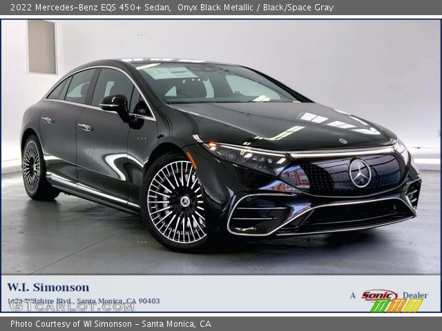 2022 Mercedes-Benz EQS 450+ Sedan in Onyx Black Metallic