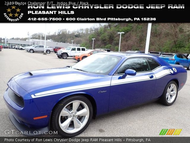 2019 Dodge Challenger R/T in Indigo Blue