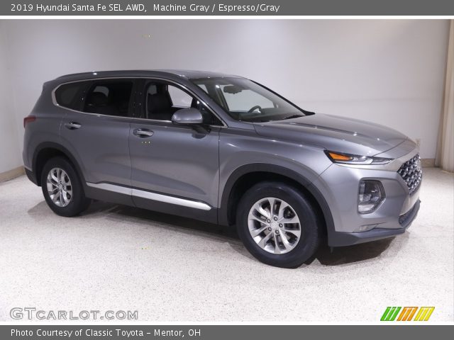 2019 Hyundai Santa Fe SEL AWD in Machine Gray