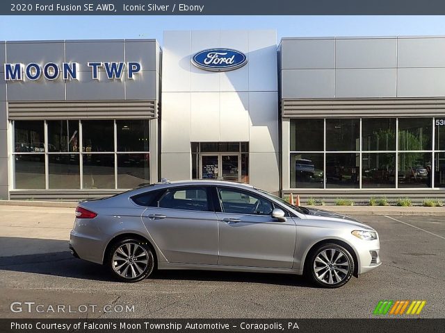 2020 Ford Fusion SE AWD in Iconic Silver