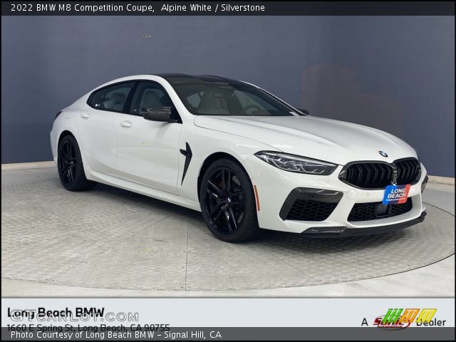 2022 BMW M8 Competition Coupe in Alpine White