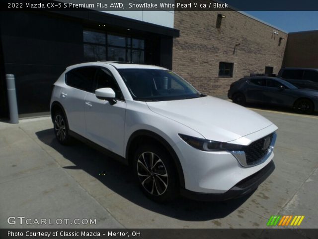 2022 Mazda CX-5 S Premium Plus AWD in Snowflake White Pearl Mica