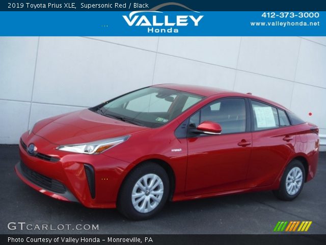 2019 Toyota Prius XLE in Supersonic Red