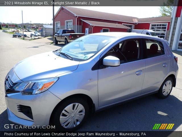 2021 Mitsubishi Mirage ES in Starlight Silver Metallic