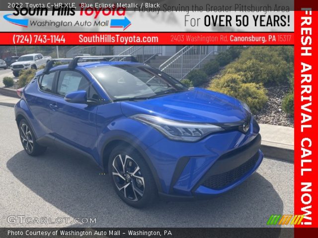 2022 Toyota C-HR XLE in Blue Eclipse Metallic