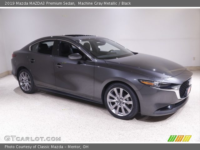 2019 Mazda MAZDA3 Premium Sedan in Machine Gray Metallic