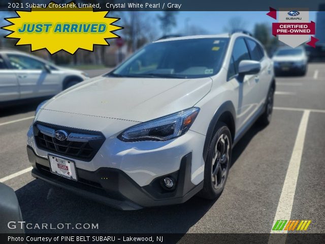 2021 Subaru Crosstrek Limited in Crystal White Pearl
