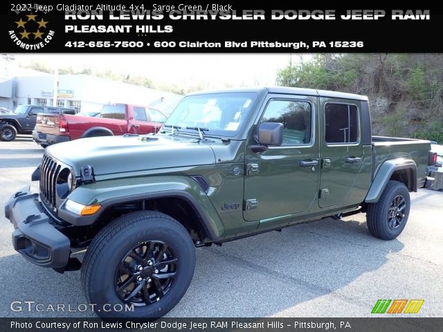 2022 Jeep Gladiator Altitude 4x4 in Sarge Green
