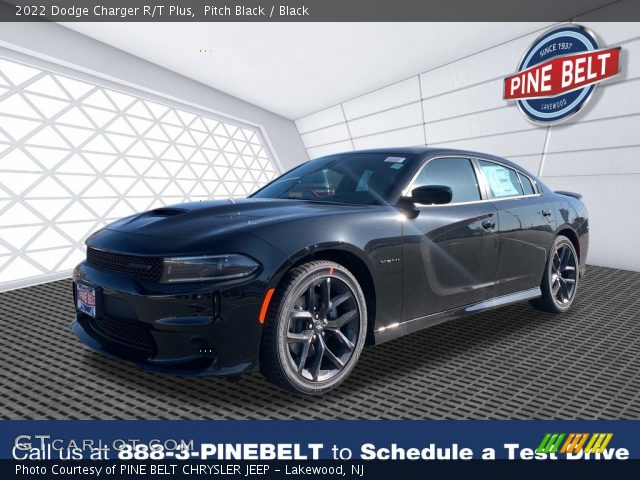 2022 Dodge Charger R/T Plus in Pitch Black