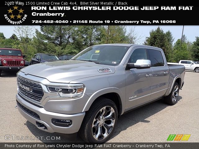 2022 Ram 1500 Limited Crew Cab 4x4 in Billet Silver Metallic