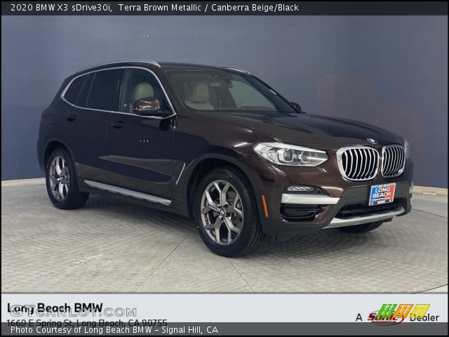 2020 BMW X3 sDrive30i in Terra Brown Metallic