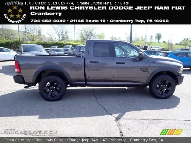 2022 Ram 1500 Classic Quad Cab 4x4 in Granite Crystal Metallic