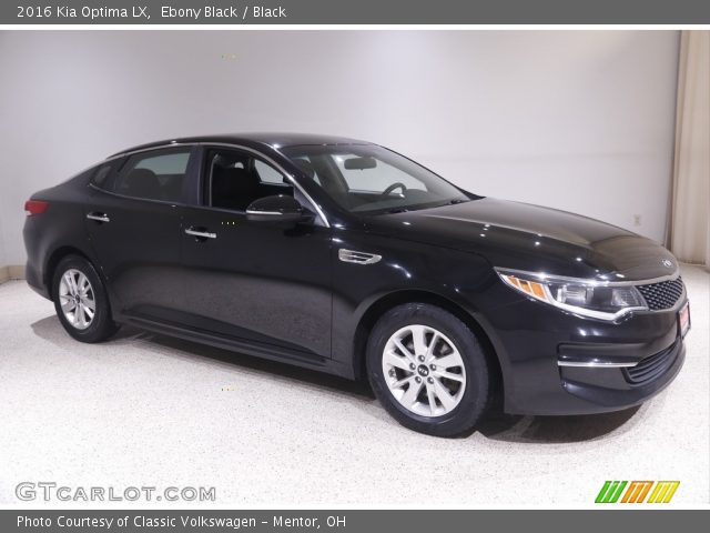 2016 Kia Optima LX in Ebony Black