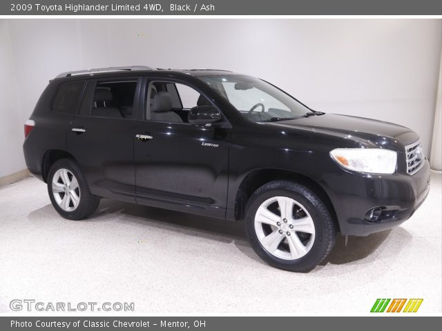 2009 Toyota Highlander Limited 4WD in Black