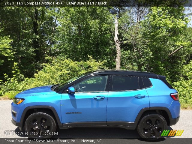 2020 Jeep Compass Altitude 4x4 in Laser Blue Pearl