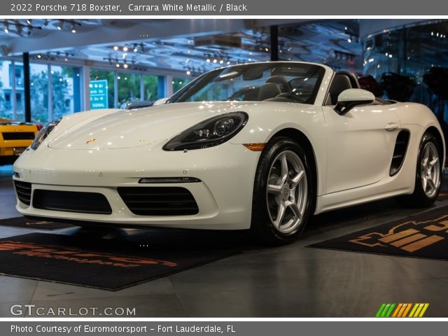 2022 Porsche 718 Boxster  in Carrara White Metallic