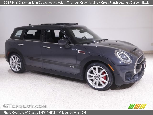 2017 Mini Clubman John Cooperworks ALL4 in Thunder Gray Metallic