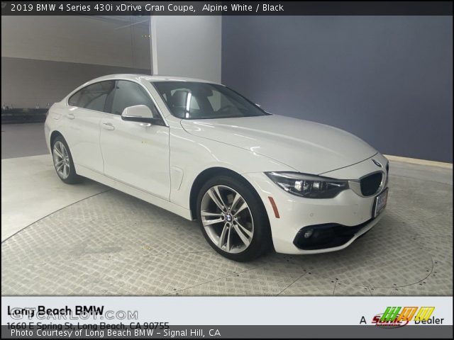 2019 BMW 4 Series 430i xDrive Gran Coupe in Alpine White