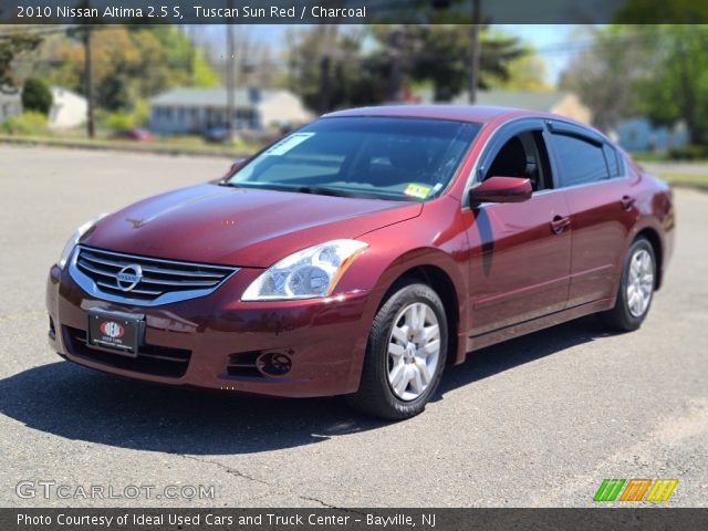 2010 Nissan Altima 2.5 S in Tuscan Sun Red