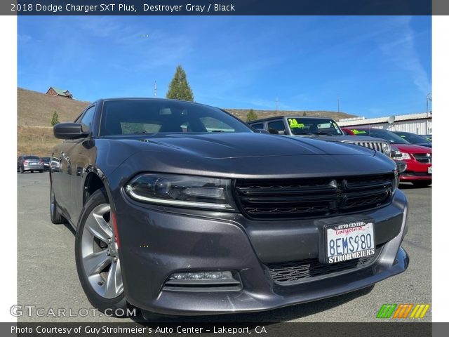 2018 Dodge Charger SXT Plus in Destroyer Gray