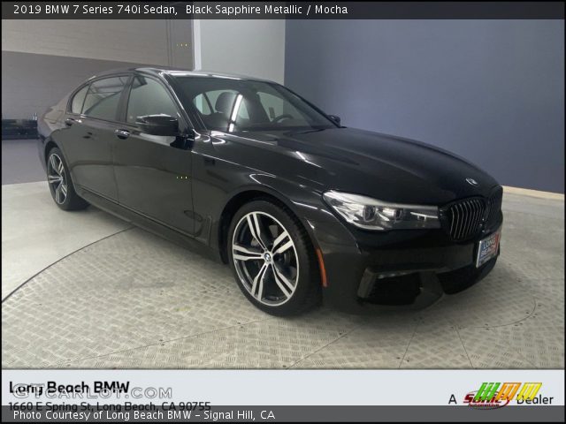 2019 BMW 7 Series 740i Sedan in Black Sapphire Metallic