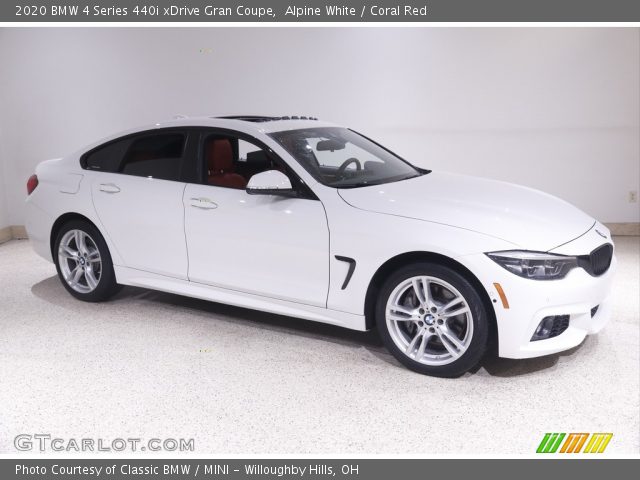 2020 BMW 4 Series 440i xDrive Gran Coupe in Alpine White