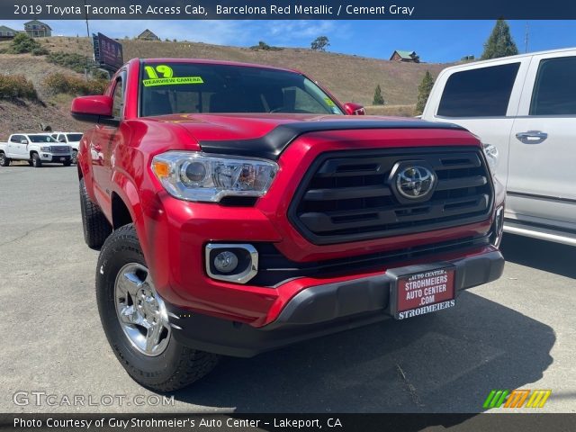 2019 Toyota Tacoma SR Access Cab in Barcelona Red Metallic