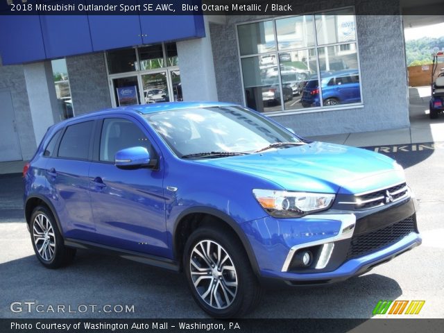 2018 Mitsubishi Outlander Sport SE AWC in Blue Octane Metallic