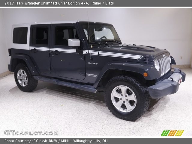 2017 Jeep Wrangler Unlimited Chief Edition 4x4 in Rhino