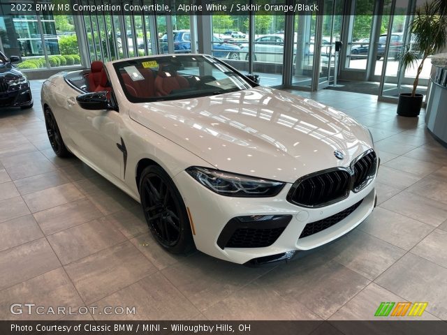 2022 BMW M8 Competition Convertible in Alpine White