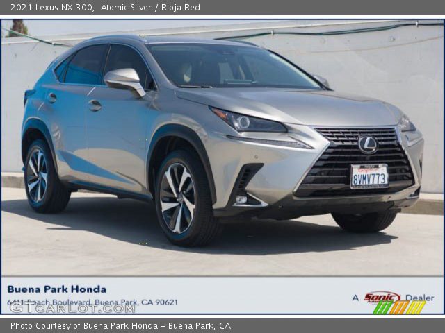 2021 Lexus NX 300 in Atomic Silver