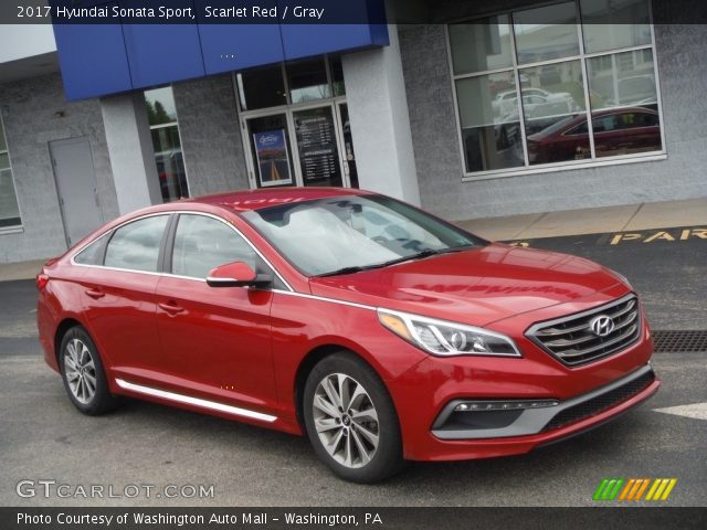 2017 Hyundai Sonata Sport in Scarlet Red